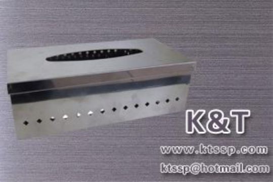 Stainless Steel Long-Shaped Tissue Boxes